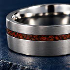 The Shale dinosaur bone effect inlay, close-up detail